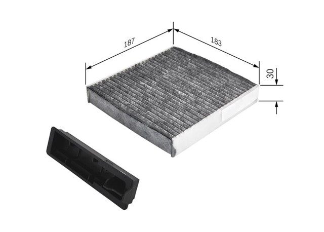 POLEN FILTRESI SCENIC II 1.4 - 1.6 - 1.6 16V - 2.0 16V - 1.5DCI - 1.9DCI - 2.0DCI