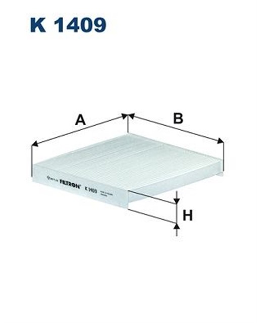 KABIN FILTRE HYUNDAI CRETA - KONA - SOLARIS II - TUCSON II - KIA RIO IV - SPORTAGE IV - STONIC CU23019 - 0986AF5587