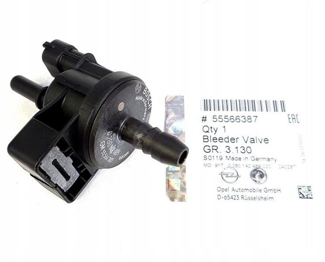 YAKIT DEPO HAVALANDIRMA VALF 1.4 ASTRA J - CORSA D - CRUZE - MERIVA A14NET - B14NET