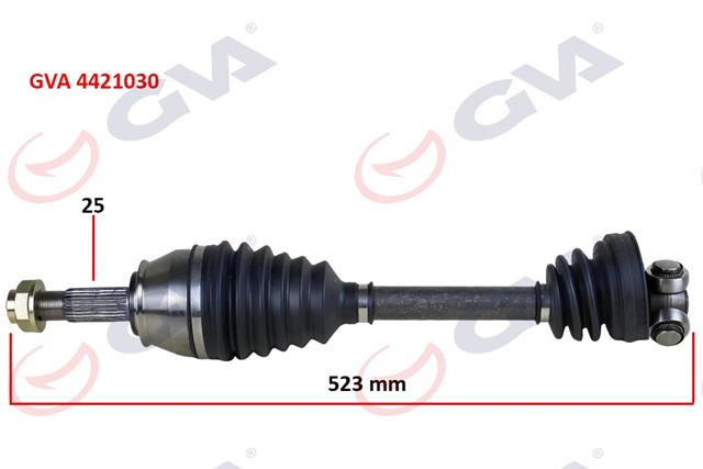 KOMPLE AKS SAG PALIO - ALBEA - DOBLO 1.3 MTJ 06 KISA TIP 523MM