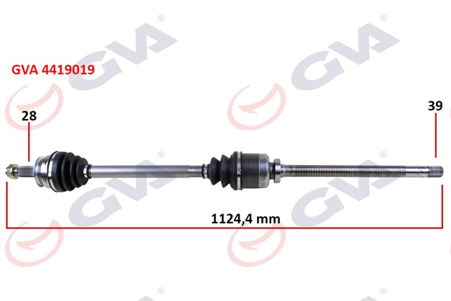 KOMPLE AKS SAG MASTER - MOVANO 1.9 DTI - DCI - 2.2 DCI - 2.5 D - DCI - 2.8 DTI 98 - 1118MM
