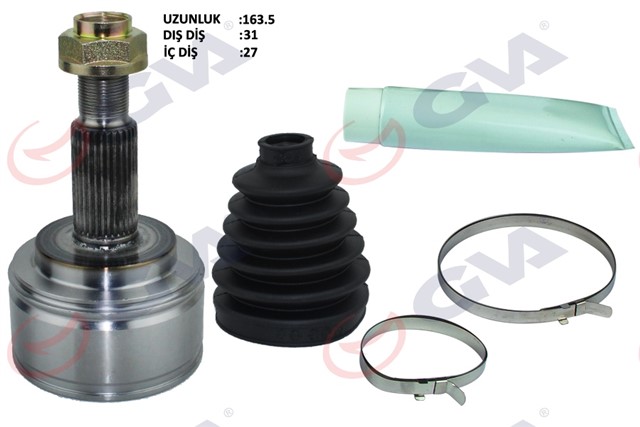 AKS KAFASI DIS ON MASTER 3 - MOVANO II 2.3 DCI 6 VITES 10 - 31X27X70 164MM