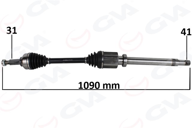 ON AKS KOMPLE SAG TOURNEO CUSTOM 2.2 TDCI - 2.0TDCI 155HP KISA SASE 12