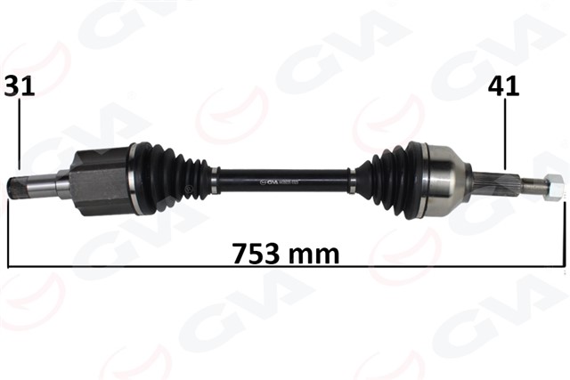 AKS KOMPLE ON SOL [UZUN SASE] TRANSIT - V362 - CUSTOM 2.0 - 2.2 TDCI 12 - 