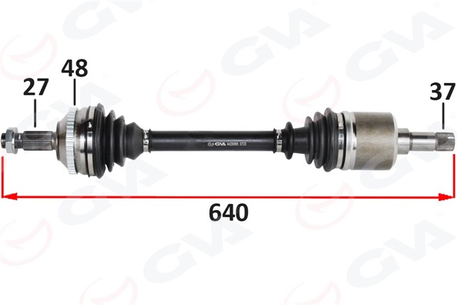 KOMPLE AKS SOL ON FIAT SCUDO 220P 1.9 TD 96 - 06 ABSLI