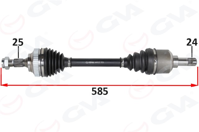 KOMPLE AKS ON SOL PSA PARTNER ORTA KASA 1.6 HDI ABSLI 03 - 08