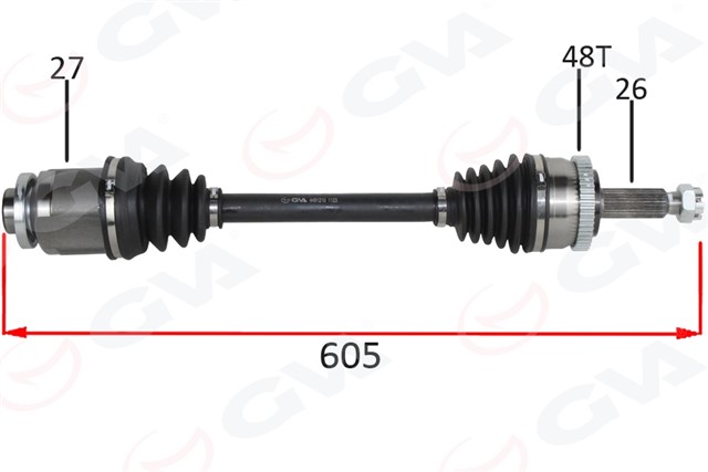 KOMPLE AKS ON SAG HYUNDAI TUCSON JM 2.0 CRDI ABSLI 04 - 10