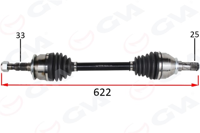 KOMPLE AKS SOL OPEL ASTRA K 1.4 TURBO - 1.6 CDTI M/T 15 - 