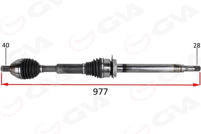 ON AKS KOMPLE SAG VOLVO XC60 I 15 17 D3 - D4 MANUEL 6 VITES