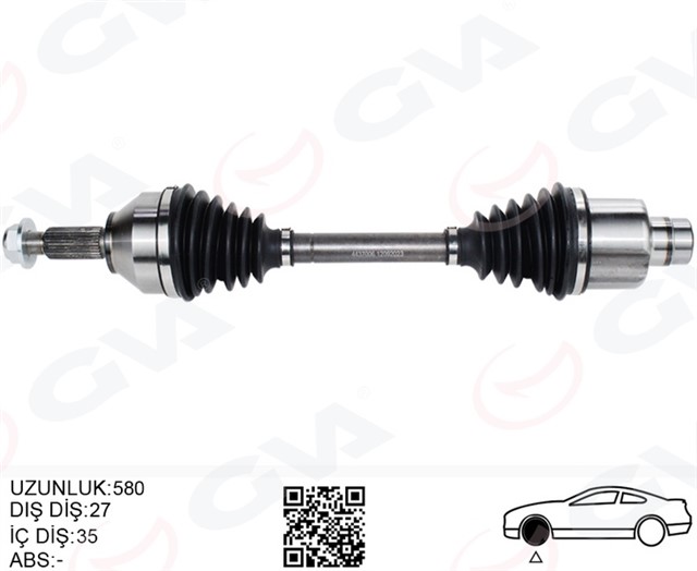 ON AKS KOMPLE SAG FORD MONDEO III 1.8 - 2.0 16V 00 07