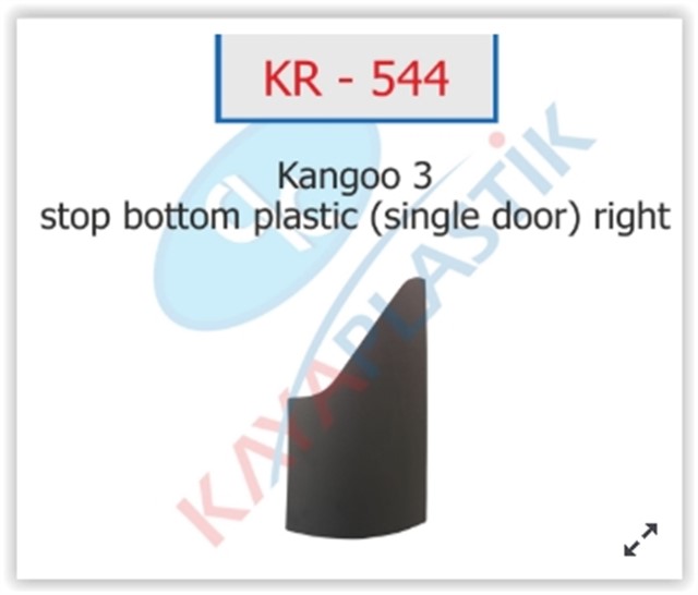 STOP ALT PLASTIGI SAG TEK KAPI KNG 3