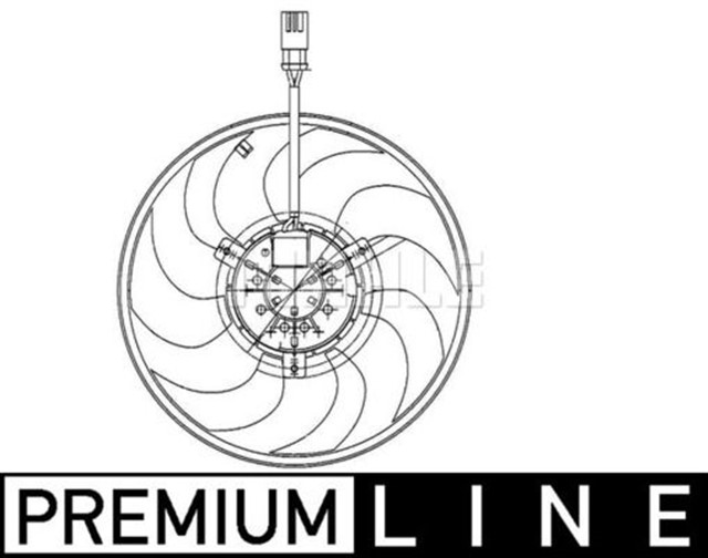 KLIMA FANI MERCEDES VITO W639 03