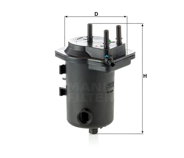 YAKIT FILTRESI RENAULT KANGOO / KANGOO EXPRESS. RAPID 1.5 DCI 65HP 07/01 - 12/07