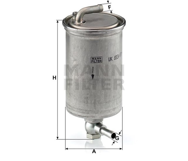 YAKIT FILTRESI AUDI A4 2.7 TDI V6 - 3.0 TDI V6 08