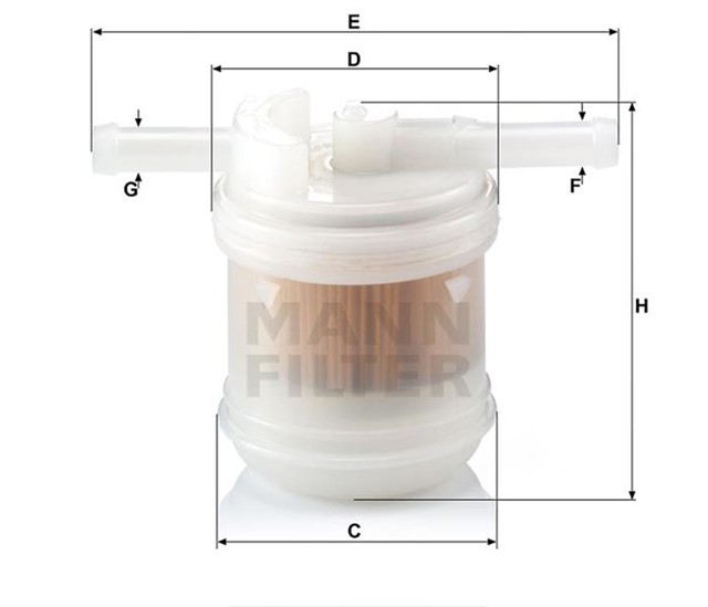 YAKIT FILTRESI MAZDA 323 II BD 1.1 54HP 11/80 - 10/85