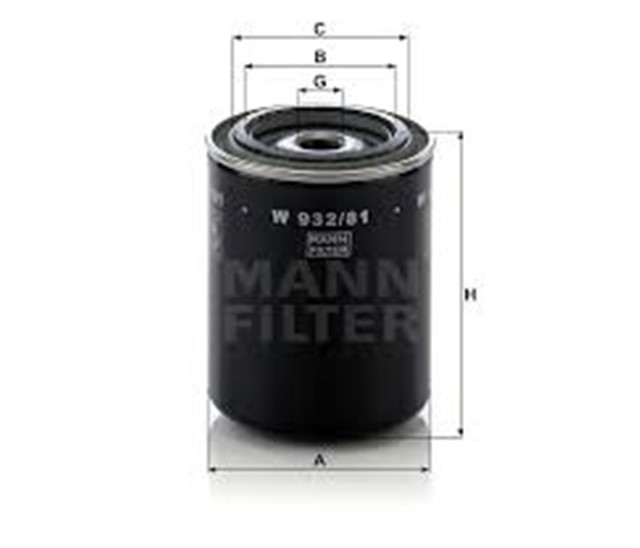 YAG FILTRESI RENAULT ESPACE II 2.1 TD 90HP 11/94 - 10/96