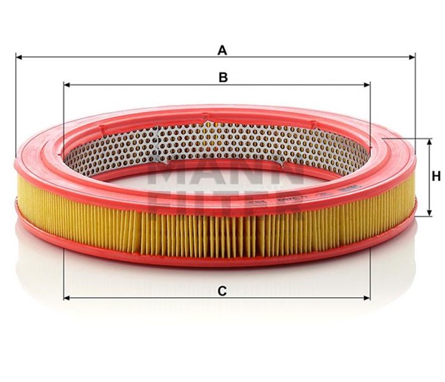 HAVA FILTRESI BMW 3 E21 316 90HP 09/80 - 08/82