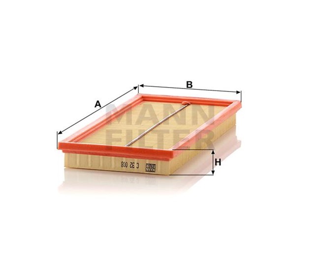 HAVA FILTRESI FIAT PUNTO III / GRANDE PUNTO 199 / EVO 1.4 16V MULTIAIR 105HP 01/10 - 02/12