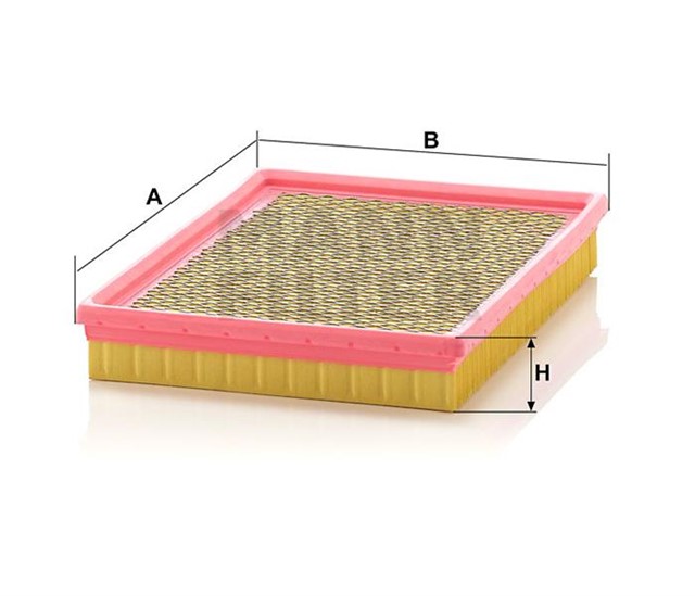 HAVA FILTRESI CHRYSLER PT CRUISER / PT CRUISER CABRIO 2.0 16V 141HP 04/00 - 12/10