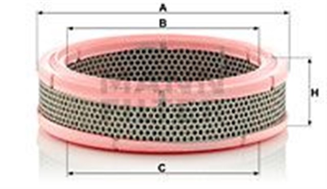 HAVA FILTRESI TOFAS SAHIN 1.6 S 80HP 01/80 - 12/03