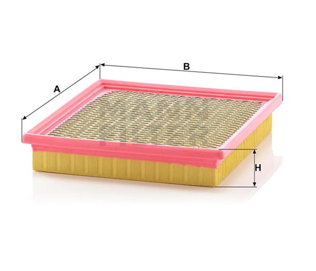 HAVA FILTRESI CHRYSLER VOYAGER / GRAND VOYAGER RG 2.5 CRD TURBODIESEL 142HP 02/01 - 12/08