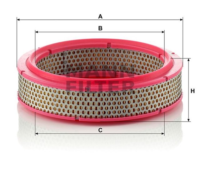 HAVA FILTRESI FIAT PANDA I 141A 0.8 34 34HP 02/81 - 12/85