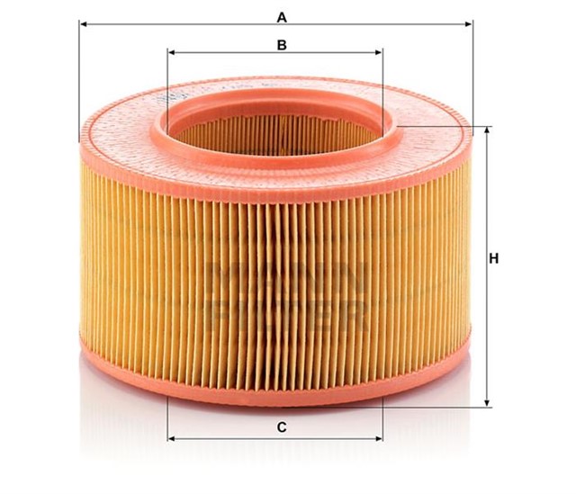 HAVA FILTRESI SAAB 900 II 2.0 TURBO 16 180HP 01/93 - 06/94