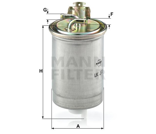 YAKIT FILTRESI DIZEL POLO - CADDY - FELICIA - INCA - IBIZA - CORDOBA