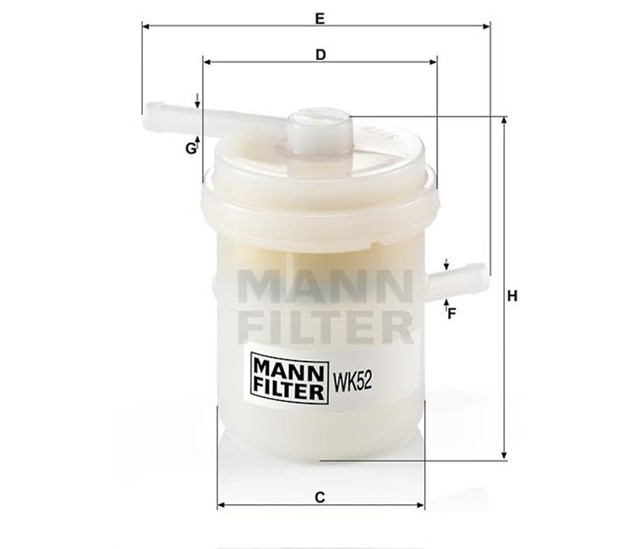 X YAKIT FILTRESI DAEWOO TICO 0.8 95 - 00