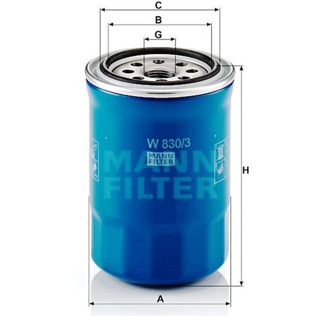 X YAG FILTRESI ACCENT - ELANTRA - GETZ 1.5 - 2.0 CRDI