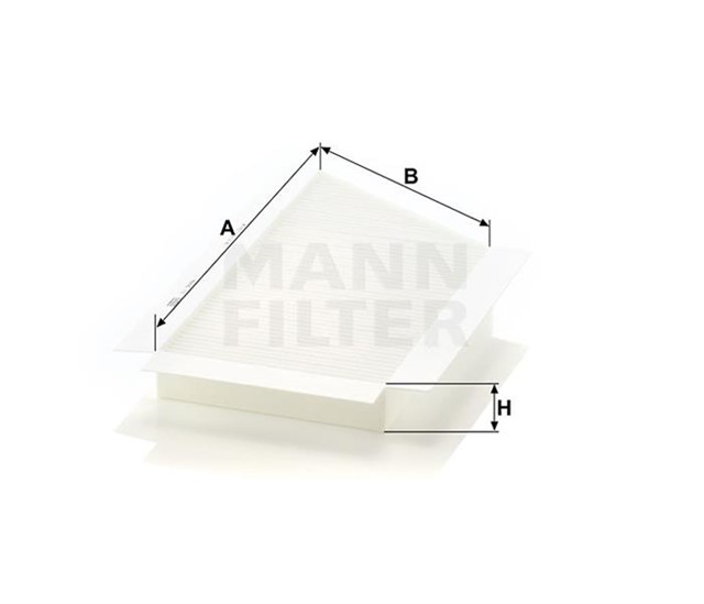 POLEN FILTRESI P206 98 - 1.1I - 1.4I - 1.4HDI - 1.6I - 1.6 16V - 1.9D