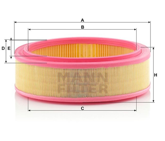 HAVA FILTRESI CLIO II 98 05 KANGOO 97 MEGANE I 96 LOGAN 04 SANDERO 08 SOLENZA 03 SYMBOL II 08 14 1.4 E7J K7J 1.6 K7M 2.0 F4R