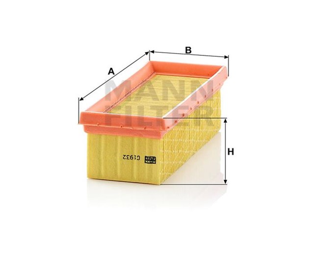 HAVA FILTRESI CLIO II 1.2 - 1.2 16V 01 - - EXP 1.2 16V 01 - - TWNG 1.2 16V 01 - 