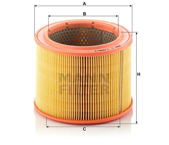 HAVA FILTRESI PARTNER - BERLINGO - 306 - XSARA 1.9 D 96 - 99