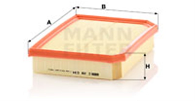 HAVA FILTRESI MERCEDES M260 X247 W177 W247 C118 H247