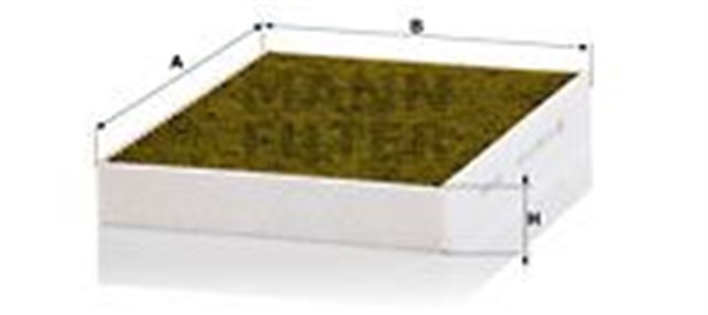 POLEN FILTRESI KARBONLU VOLVO S90 16 V90 16 V60 18 XC60 17 XC90 15 ANTI BAKTERIYEL 31404470 - DN099003