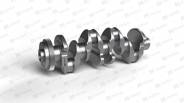 KRANK MILI MERCEDES OM 651 SPRINTER - VITO EURO5 - GUCLENDIRILMIS - NITRIDED WITH GEAR