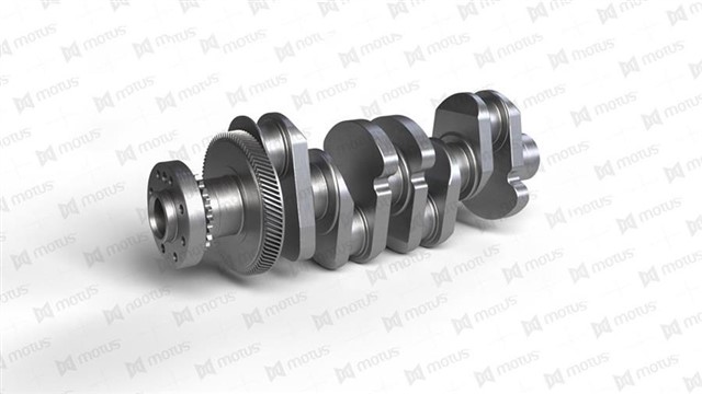 KRANK MILI MERCEDES OM654 WITH GEAR GUCLENDIRILMIS - NITRIDED