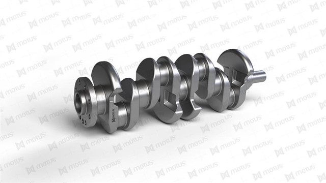 KRANK MILI MERCEDES 1.6 ENGINE W204 M274 W176 M270 - GUCLENDIRILMIS - NITRIDED