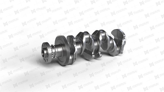 KRANK MILI BMW N47 - B47 2.0 ENGINE 977 GUCLENDIRILMIS - NITRIDED WITH GEAR