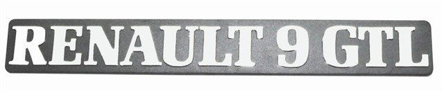 ARKA YAZI RENAULT 9 GTL