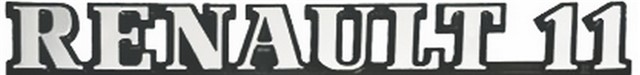ARKA YAZI RENAULT 11 YENI MODEL R11