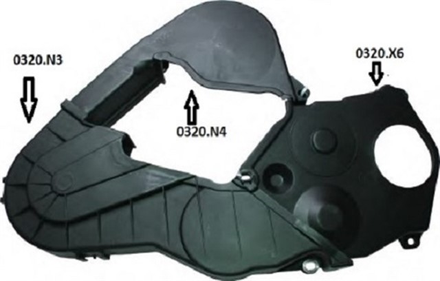 EKSANTRIK KAPAK 3 LU KAPAK SET PARTNER II - BERLINGO II 1.9 DW8