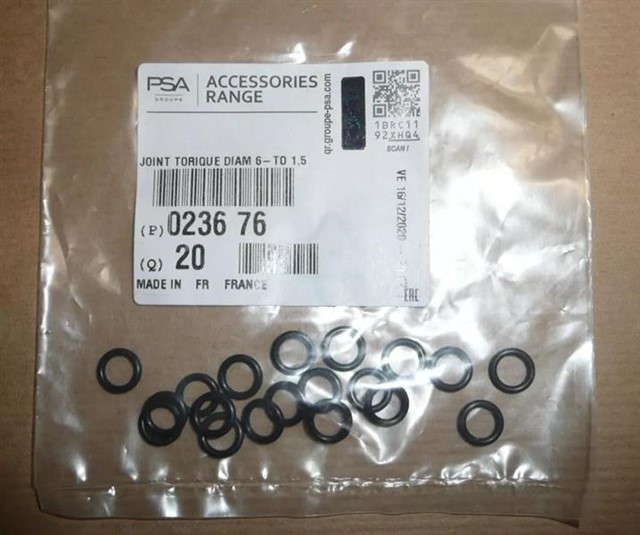 SILINDIR KAPAK ORINGI FIESTA - FOCUS - COURIER CITROEN - PEUGEOT 01