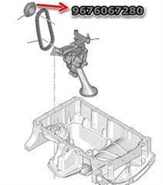 YAG POMPA DISLISI C1 - C3 - C4 - CROSSLAND - 208 - 2008 - 301 - 308 1.0 - 1.2 VTI