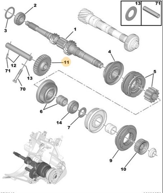 GERI VITES DISLISI ASTRA L - CORSA F - GRANDLAND X - MOKKA - PARTNER - BERLINGO - P206 - P208 - P301 - P308 - P508 - P2008 - P3008 - P5008 - RIFTER - C2 - C3 - C4 - C5 - C - ELYSEE - JUMPY - XSARA - DS3 - DS4