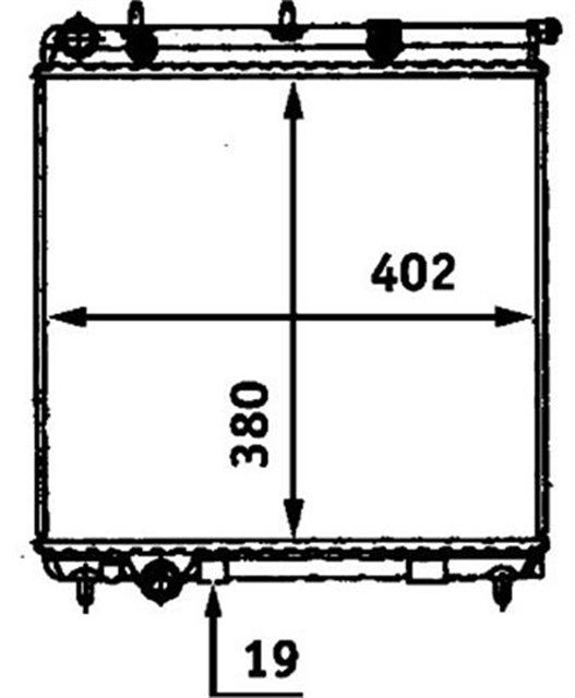 RADYATOR 1.4 BENZ.