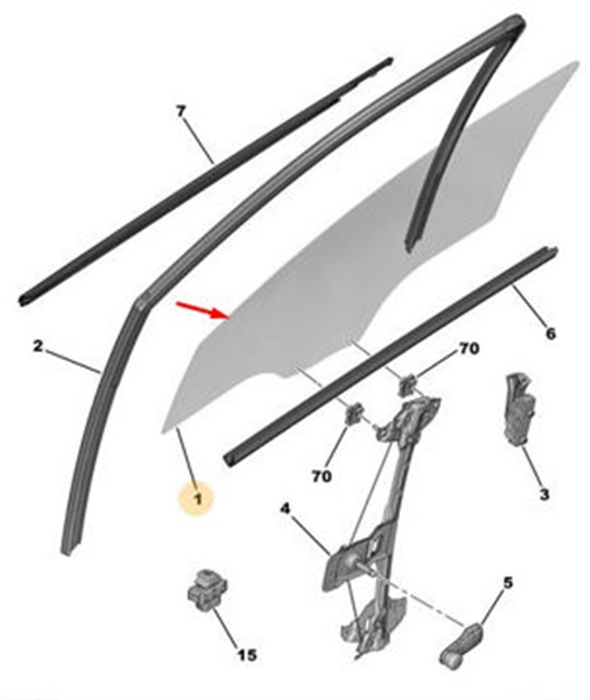 SAG ON KAPI CAMI P301
