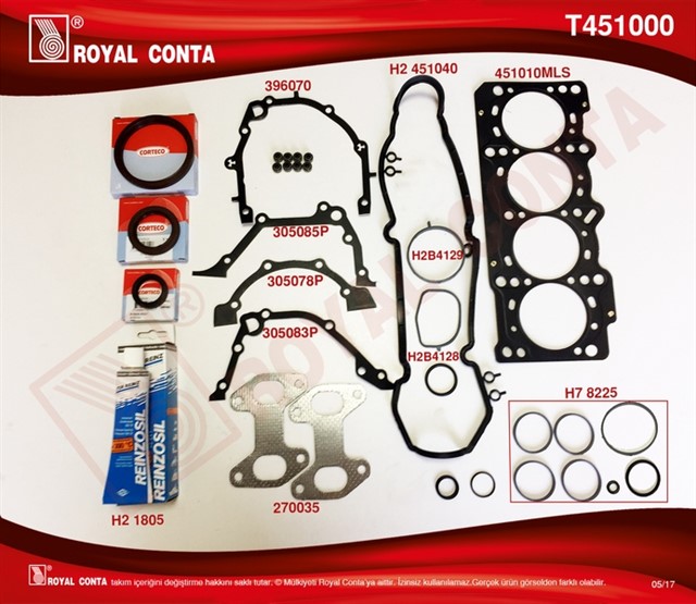 TAKIM CONTA PALIO - ALBEA - PUNTO - LINEA 1.4 8V 77 HP