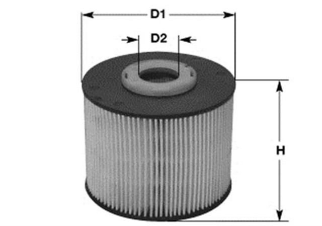 YAKIT FILTRESI SCUDO II - P308 - P3008 - P407 - P5008 - C4 - C5 2.0 HDI - JTD SU AYIRACLI KAGIT PU927X